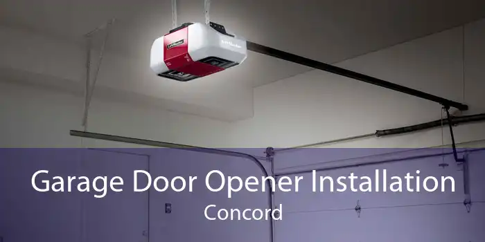 Garage Door Opener Installation Concord