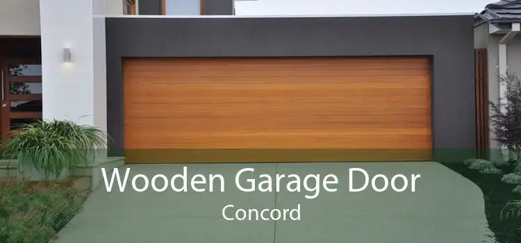 Wooden Garage Door Concord